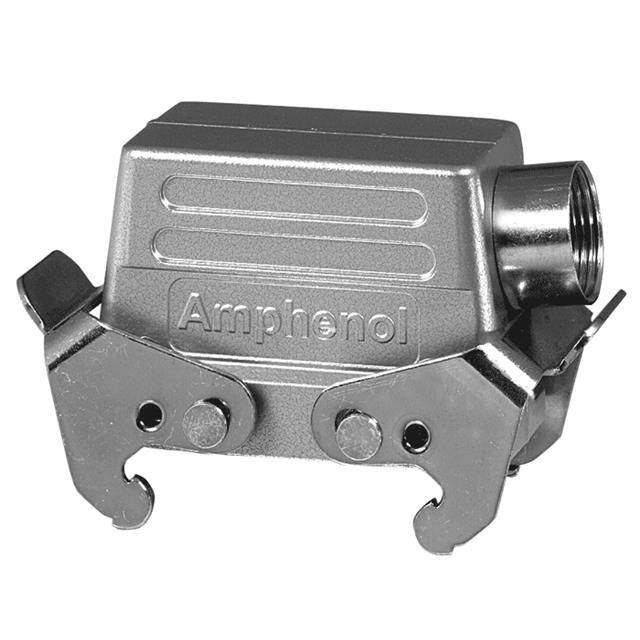 C146 10G010 502 1 Amphenol Tuchel Industrial  Heavy Duty Connector Housings Hoods Bases